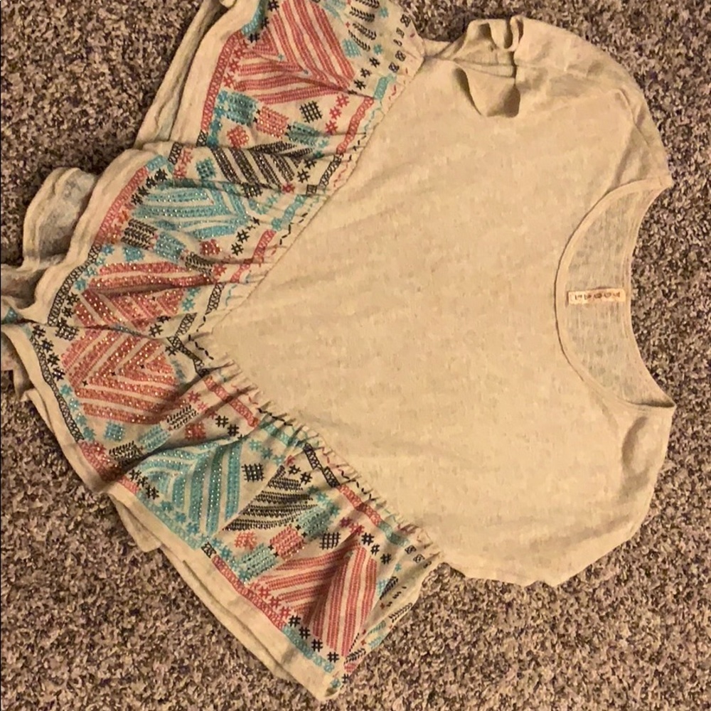 2 for $12 Taupe crop top